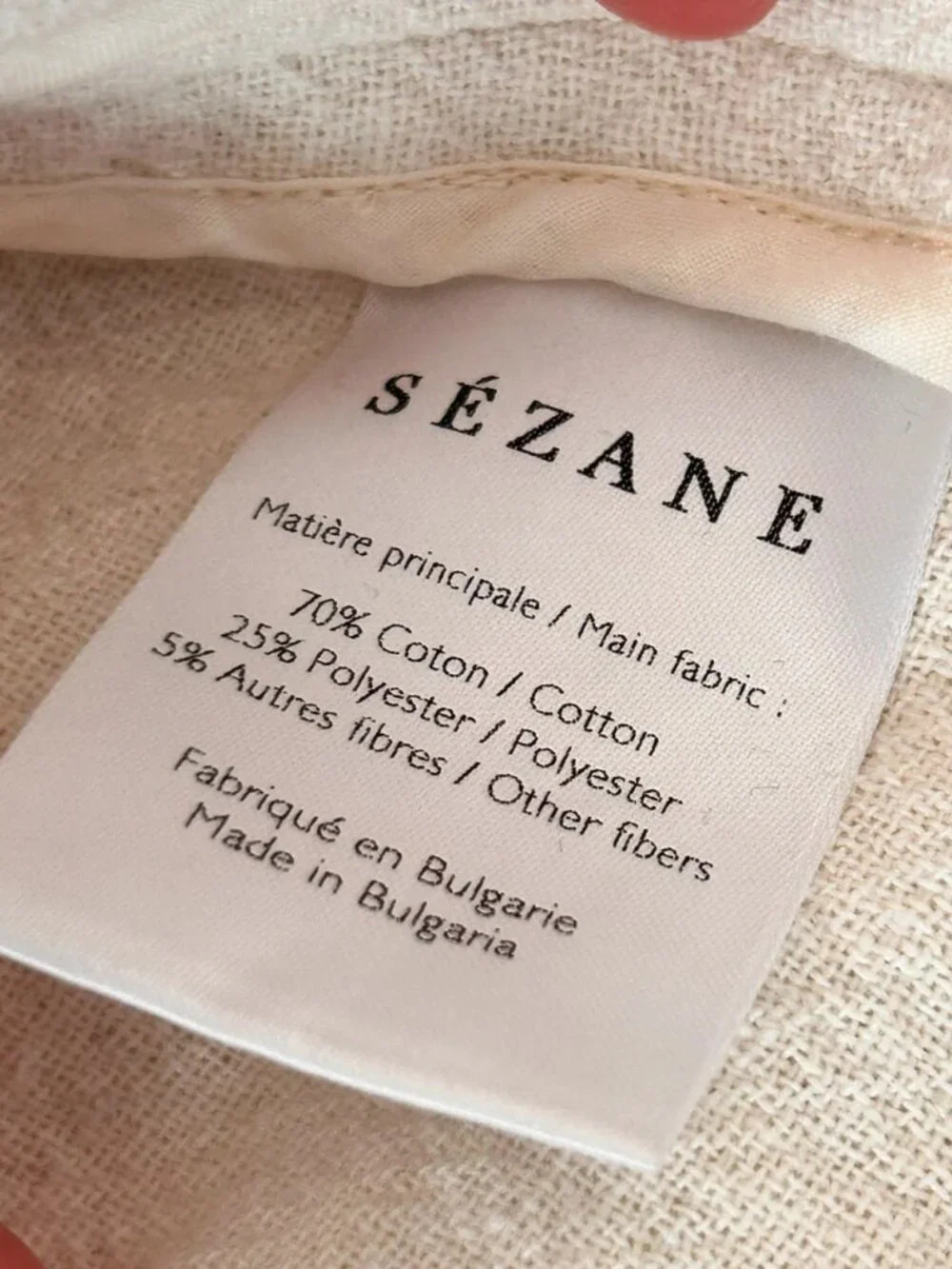 Sezane mike jacket